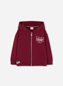 -Sweat-shirt molleton garçon imprimé oxford