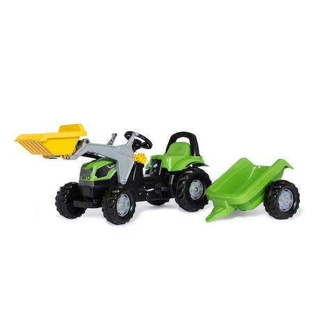 Tracteur à pédales pour enfant rollykid deutz-fahr Vert 2 - vertbaudet enfant 
