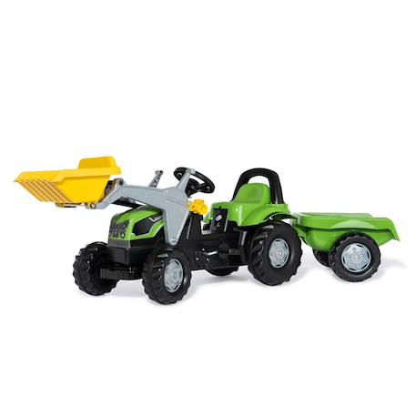 Tracteur à pédales pour enfant rollykid deutz-fahr Vert 3 - vertbaudet enfant 