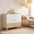 Commode à Langer 'Theo' avec Tiroirs - Convertible Blanc - Chêne 2 - vertbaudet enfant 