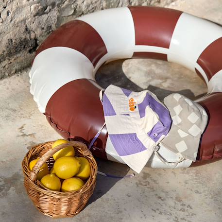 Bob anti-uv à rayures (3-6 mois) Violet 5 - vertbaudet enfant 
