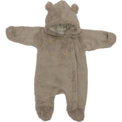 Bébé-Manteau, combipilote, nid d'ange-Combipilote-Combinaison pilote angora pétale (0-3 mois)