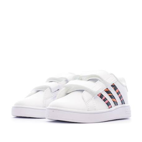 Baskets garçon grand court cf i Blanc 6 - vertbaudet enfant 
