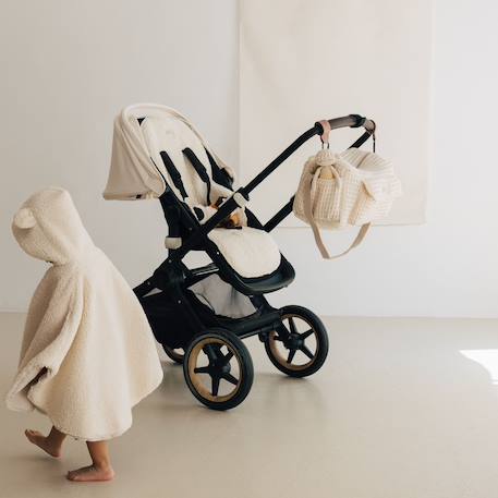 Poncho polaire teddy mouton Ecru 3 - vertbaudet enfant 