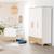 Armoire Enfant 'Theo' 3 Portes - Fraisages de Haute Qualité Blanc / chêne 2 - vertbaudet enfant 