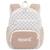 Sac à dos bébé milo caramel (29 x 22 cm) Beige, blanc+Bleu gris, blanc 7 - vertbaudet enfant 