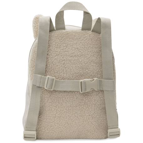 Sac à dos bébé doux et compact pour premières sorties Ecru, jaune, noir+Marron, noir 4 - vertbaudet enfant 