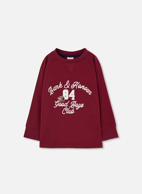T-shirt garçon en maille good boys club Violet 2 - vertbaudet enfant 