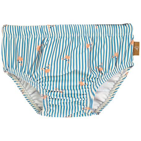 Fille-Maillot de bain-Maillot une pièce-Culotte de bain anti-uv rayures & crabes (12-24 mois)