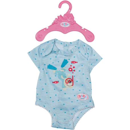 Baby born body bleu 43 cm Bleu 1 - vertbaudet enfant 
