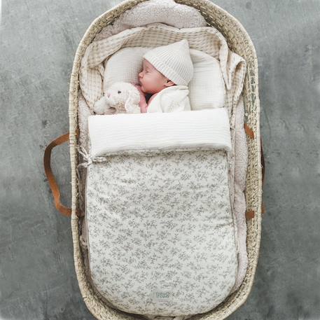 Bonnet de naissance ivory (0-1 mois) Ecru 3 - vertbaudet enfant 