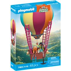 Jouet-Voyage en montgolfière - playmobil 71853