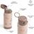Gourde à paille isotherme tiny farm bleu (340 ml) Bleu+Rose 10 - vertbaudet enfant 