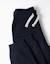 Pantalon de jogging ajusté en molleton avec cordon de serrage Bleu foncé+Gris+Noir 3 - vertbaudet enfant 