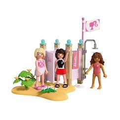 Jouet-Barbie - cabine de plage 72124