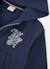Sweat-shirt garçon à capuche Bleu 4 - vertbaudet enfant 