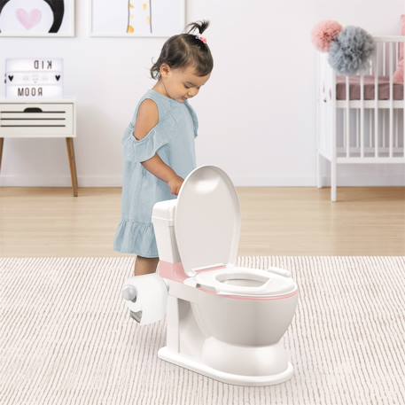 Wc potty xl 2in1 rose Blanc 1 - vertbaudet enfant 