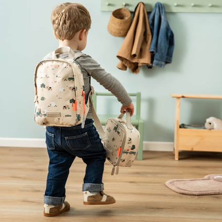 Petit sac à dos tiny trails Sable+Vert 6 - vertbaudet enfant 