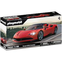 Jouet-Playmobil 71020 - ferrari sp90 stradale