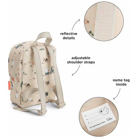 Petit sac à dos tiny trails Sable+Vert 5 - vertbaudet enfant 