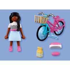 Jouet-Barbie brooklyn et son vélo 72125