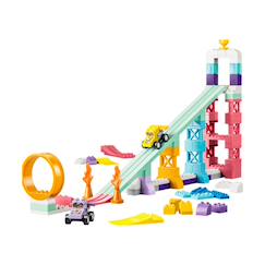 Jouet-Jeux d'imagination-Rampes créatives 3-en-1 avec véhicules 10478