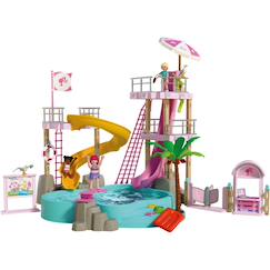 Jouet-Jeux d'imagination-Barbie - parc aquatique 72120
