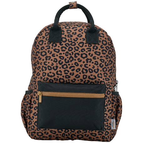Sac à dos léopard Marron, noir 3 - vertbaudet enfant 
