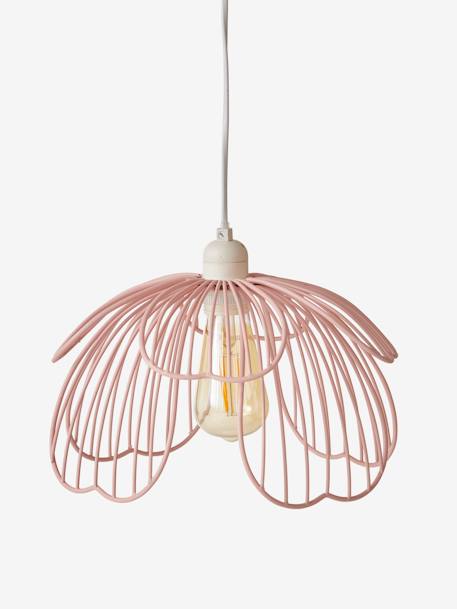 Abat-jour pour suspension en métal Fleur rose 4 - vertbaudet enfant 
