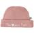 Bonnet de naissance doublé pur coton mon cœur est à maman pierre bleue Camel+Pierre bleue+Rose thé 6 - vertbaudet enfant 