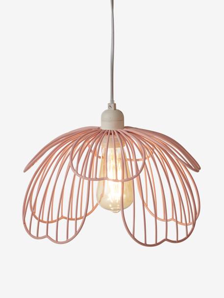 Abat-jour pour suspension en métal Fleur rose 5 - vertbaudet enfant 