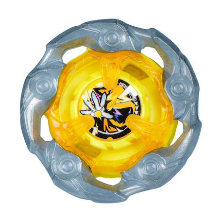 Beyblade wand wizard 5-70db ux kit de démarrage Jaune et gris 4 - vertbaudet enfant 