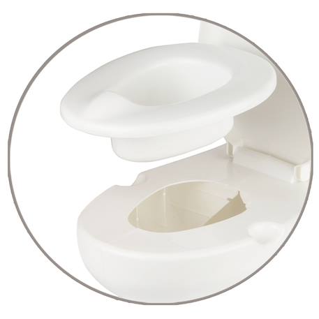 Wc d'apprentissage potty Blanc 3 - vertbaudet enfant 