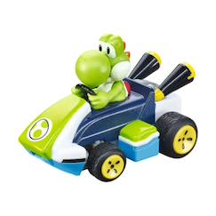 Jouet-Jeux d'imagination-Voitures et animaux télécommandés-Voiture radio commandée 2,4ghz mario kart yoshi mini rc