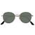 Lunettes de soleilforme ronde, 10 à 12 ans, branches métal, verres polycarbonates catégorie 3 Doré 1 - vertbaudet enfant 
