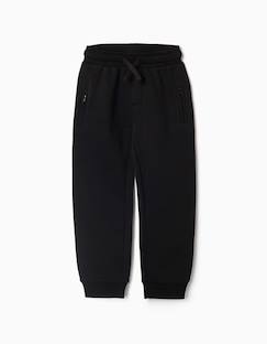 -Pantalon de jogging en molleton avec cordon de serrage et poches