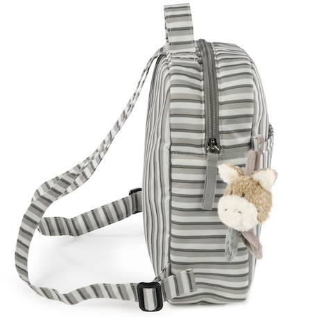 Sac à dos enfant léger en polyester – Idéal crèche, promenades Gris 4 - vertbaudet enfant 