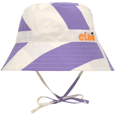 Bob anti-uv à rayures (3-6 mois) - vertbaudet enfant Bébé-Accessoires-Bonnet, écharpe, gants-Bob anti-uv à rayures (3-6 mois)