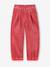 Pantalon velours ballon fille vieux rose 1 - vertbaudet enfant 