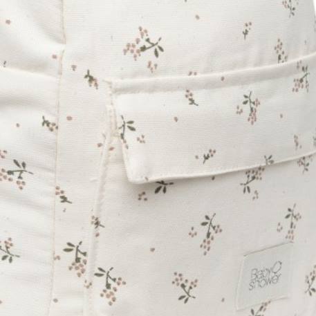 Sac à dos bébé roseberry canvas Ecru, rose, vert 2 - vertbaudet enfant 