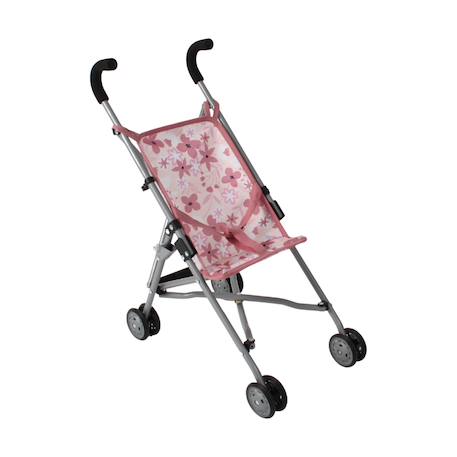 Mini-buggy roma fleurs roses Rose 1 - vertbaudet enfant 