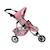 Poussette de poupée jogging lola fleur rose pâle Rose 2 - vertbaudet enfant 