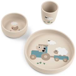 -Coffret repas ventouse elephant