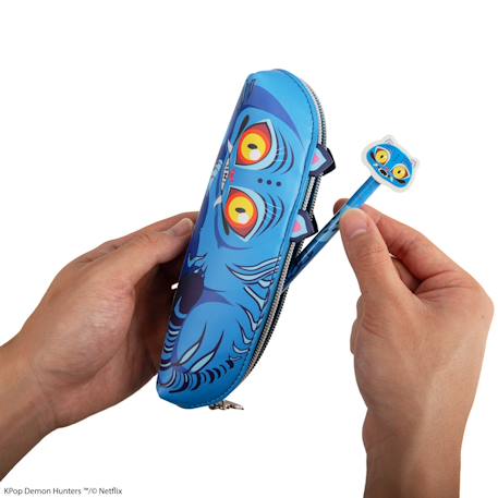 Trousse derpy - kpop demon hunters Bleu 3 - vertbaudet enfant 