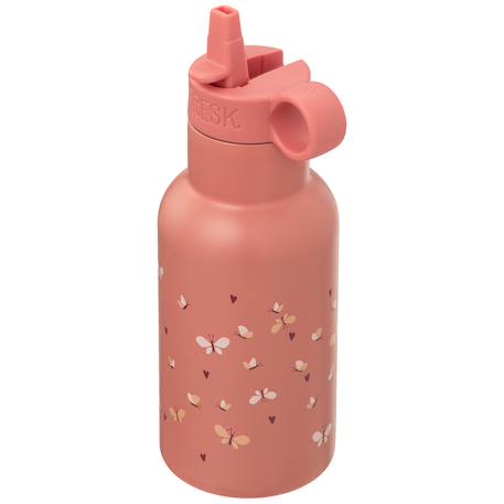 Gourde isotherme butterfly (350 ml) Rose 2 - vertbaudet enfant 