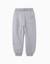 Pantalon de jogging en molleton avec cordon de serrage et poches Gris clair+Noir 2 - vertbaudet enfant 