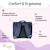 Cartable scolaire 2 compartiments Lili Lou Papillons - 38 cm Beige 4 - vertbaudet enfant 