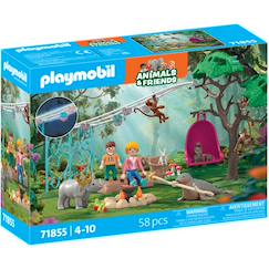 Jouet-Playmobil 71855 - fête anniversaire dans le jardin