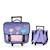 Cartable à roulettes 2 compartiments Lili Lou 'féerie' - 38 cm Violet 1 - vertbaudet enfant 