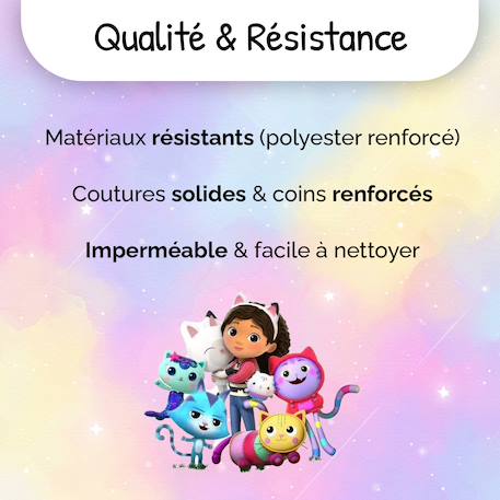 Sac à dos gouter maternelle 24 cm - Gabby et la maison magique - Fille - 1 compartiment Fushia 5 - vertbaudet enfant 